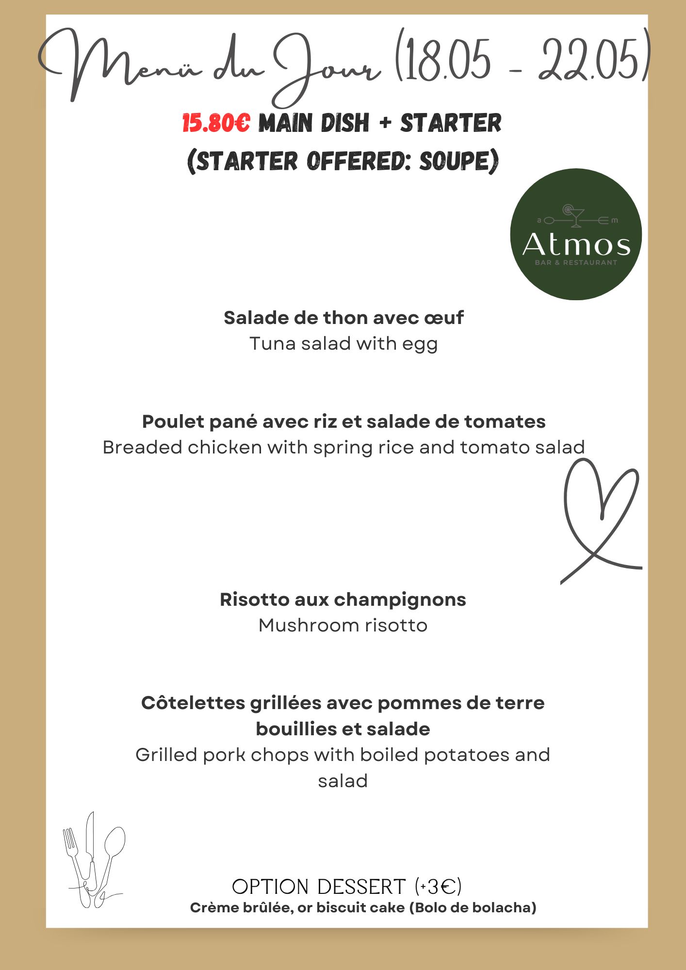Menu Du Jour (10)